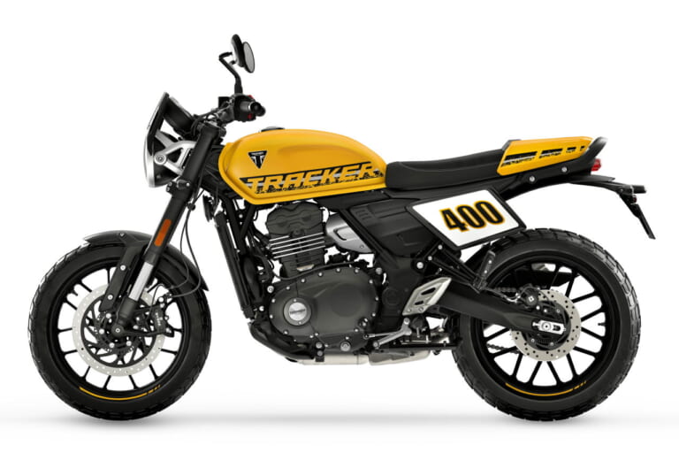 トライアンフ|トラッカー400|206年モデル|【普通二輪免許で乗れる】トライアンフ「スラクストン400」「トラッカー400」見参!! 本日より予約受付開始!