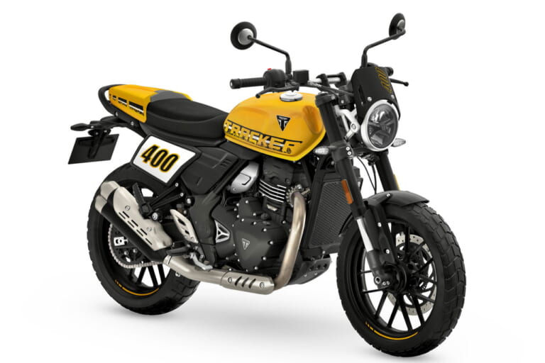 トライアンフ|トラッカー400|206年モデル|【普通二輪免許で乗れる】トライアンフ「スラクストン400」「トラッカー400」見参!! 本日より予約受付開始!