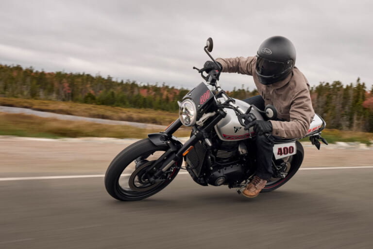 トライアンフ|トラッカー400|206年モデル|【普通二輪免許で乗れる】トライアンフ「スラクストン400」「トラッカー400」見参!! 本日より予約受付開始!