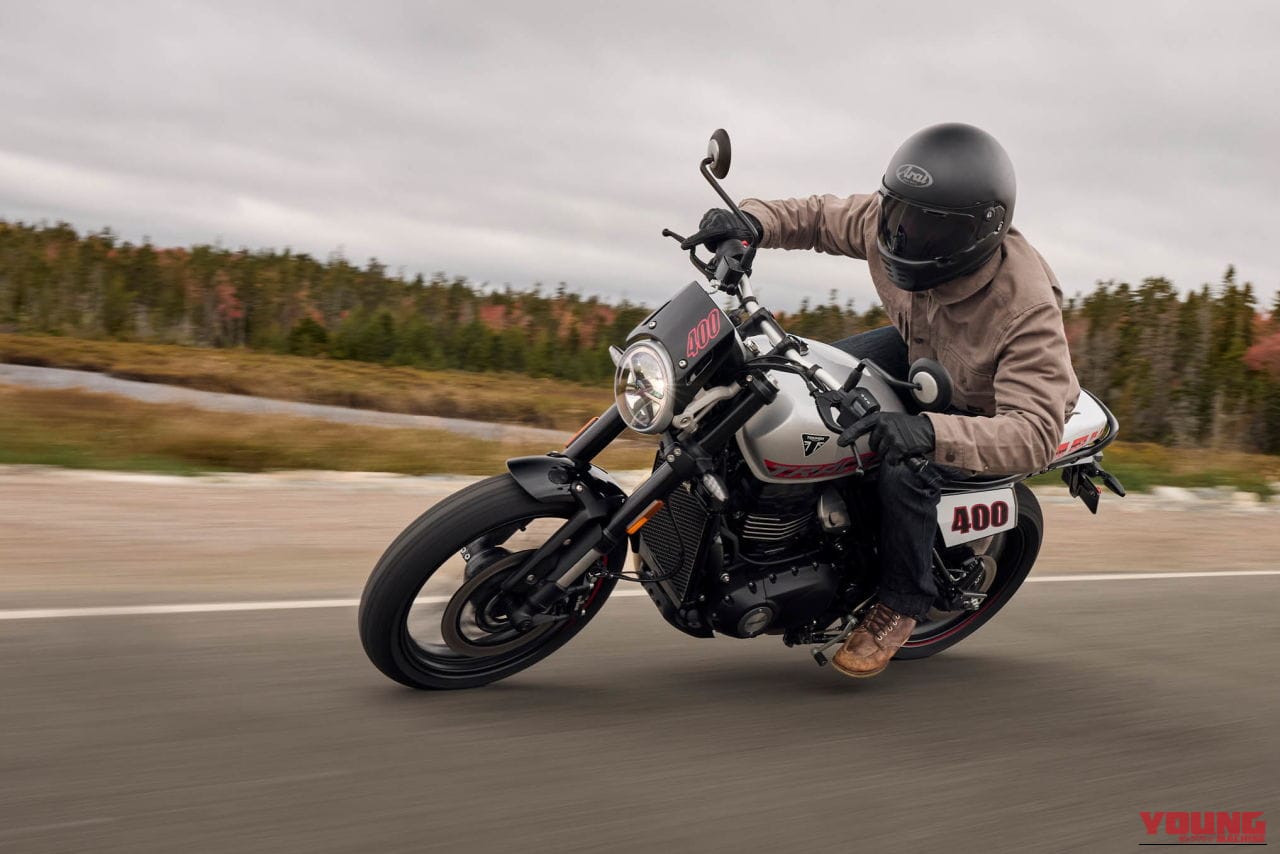 トライアンフ｜トラッカー400｜206年モデル｜【普通二輪免許で乗れる】トライアンフ「スラクストン400」「トラッカー400」見参!! 本日より予約受付開始！