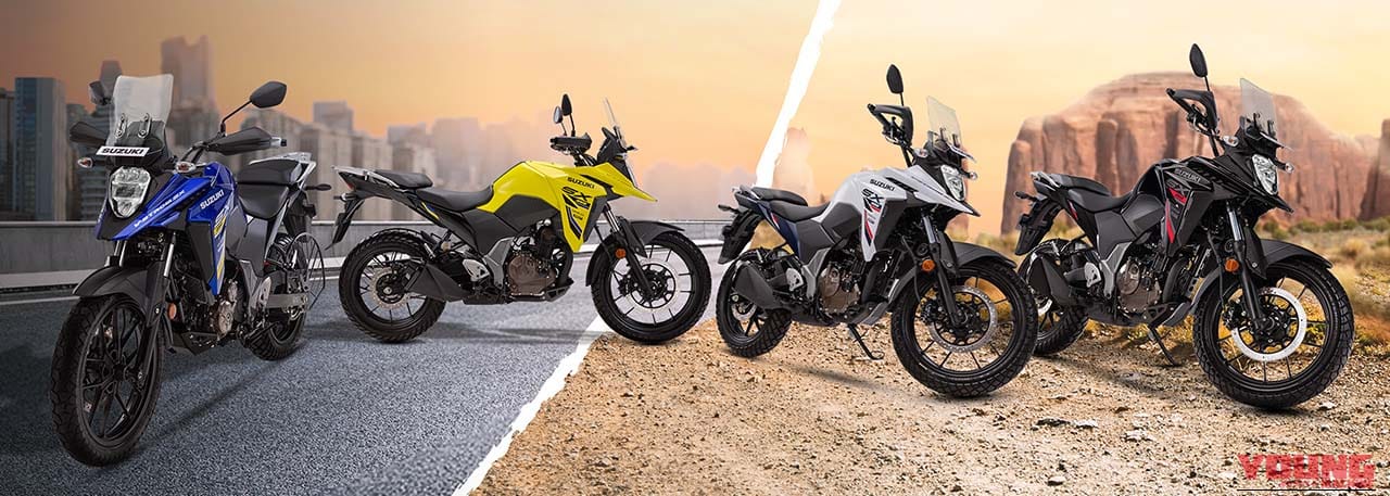 スズキ｜Vストローム250SX｜インド仕様｜2026年モデル｜スズキ「V-STROM SX」の2026年モデルが登場！ 新色とグラフィック変更で全カラーラインナップ刷新【海外】