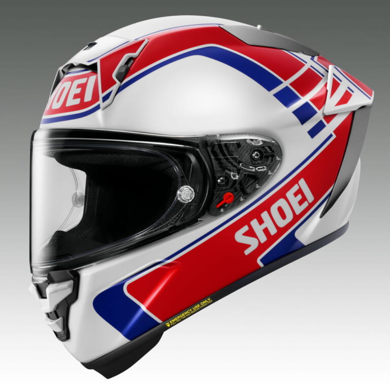 SHOEI X-Fifeen GARDNER|ブレイク前の“赤”ガードナー仕様! SHOEI「X-Fifteen GARDNER」2026年3月発売