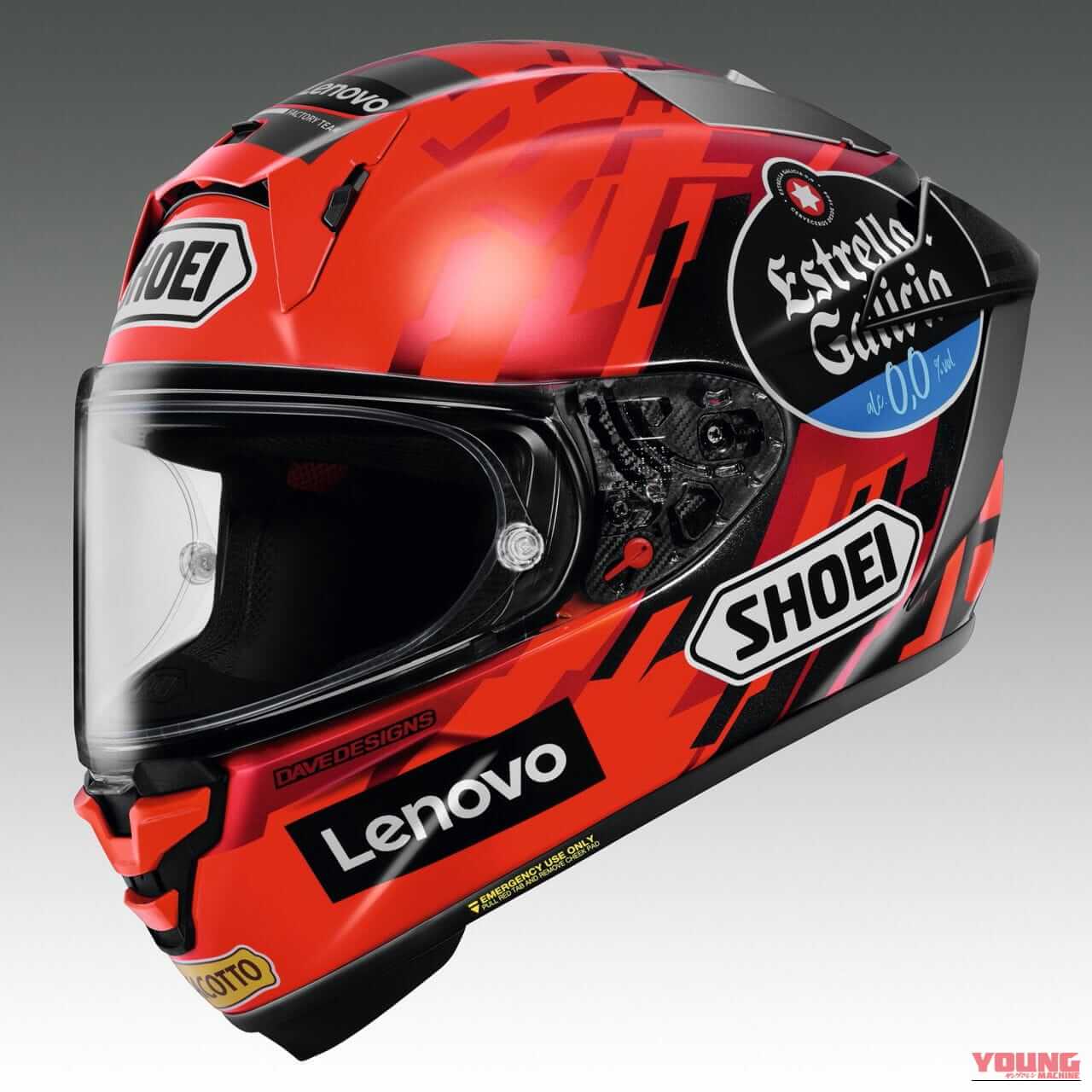 SHOEI|X-Fifteen MARQUEZ 9|M.マルケスの最新レギュラーカラー! SHOEI「X-Fifteen MARQUEZ 9」は2026年3月発売