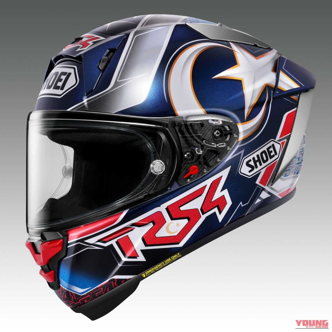 SHOEI X-Fifeen TOPRAK｜WSBKチャンピオンがMotoGPへ！ トプラック仕様のSHOEI「X-Fifeen TOPRAK」が3月発売