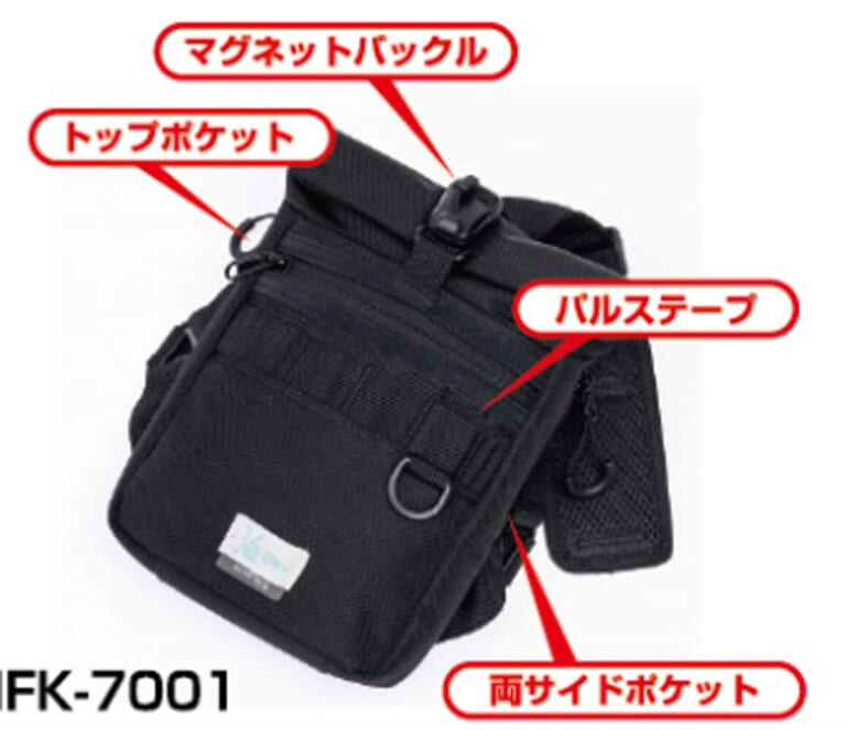 ハーフデイツーリングホルスター｜超速3秒装着！ショートツーリング専用ホルスターバッグ「ハーフデイツーリングホルスター」がタナックスから発売！