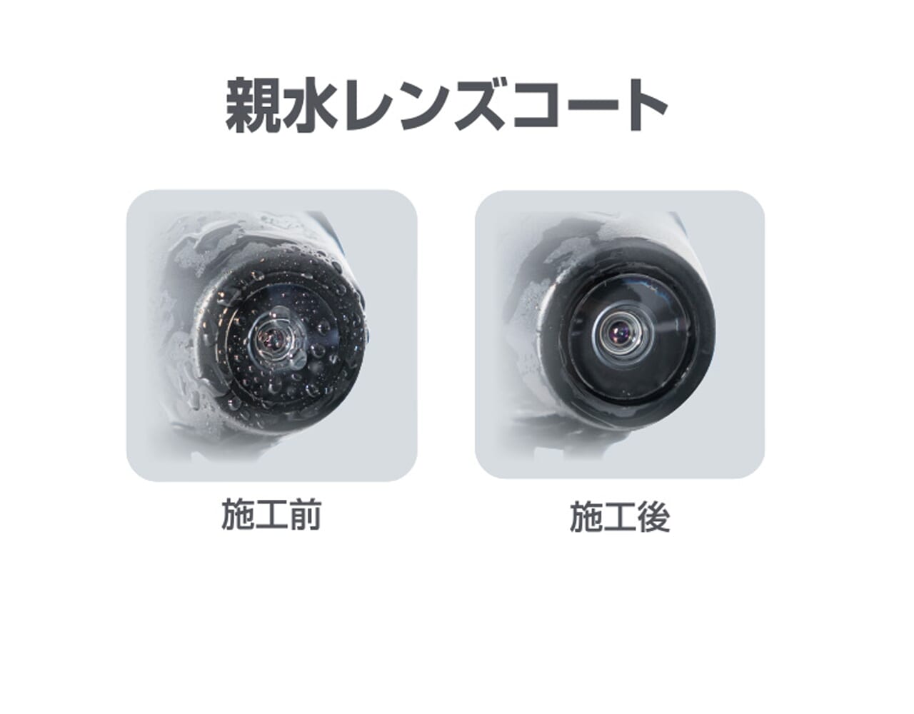 親水レンズコート｜新提案！ドラレコ、アクションカメラ専用親水レンズコートがタナックスから発売！