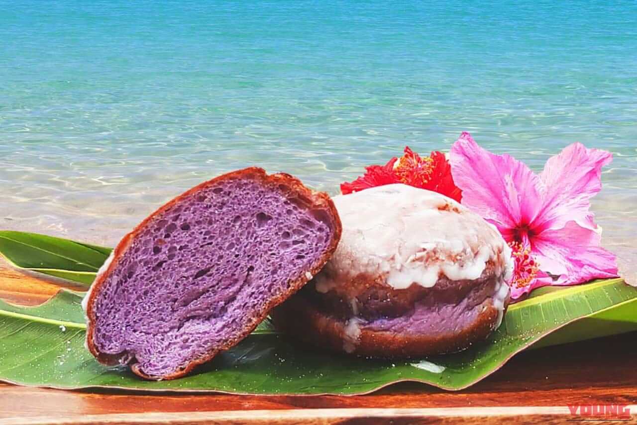 【紅イモマラサダ】沖縄県：道の駅かでな(Hungry Angry)｜年末年始の帰省時に食べたい道の駅グルメ! 「道-1グランプリ」出場グルメを味わって2026年へ向けて心身ともにチャージだっ!