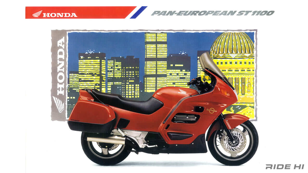 ホンダ|ST1100|「縦置きV4なんて存在したの?!」日本国内でほぼ知られていない縦置きV4のホンダST1100/1300