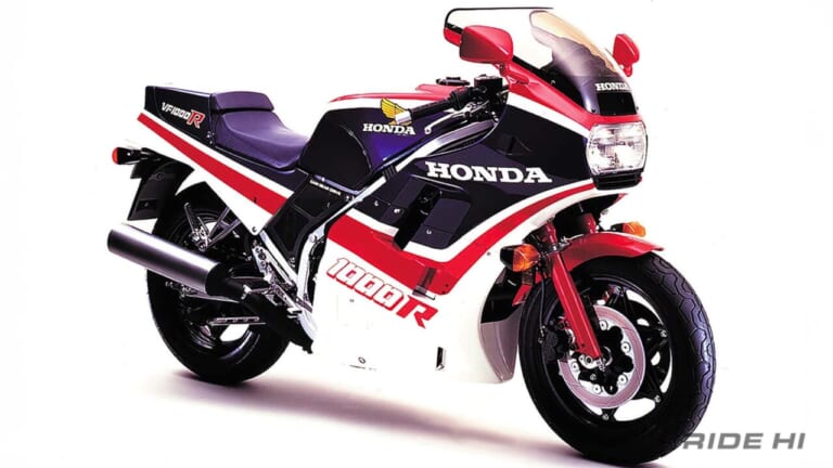 旗艦CB1100Rの後継として生まれたホンダ「VF1000R」は超特急と意外なジェントルさで高評価だった！