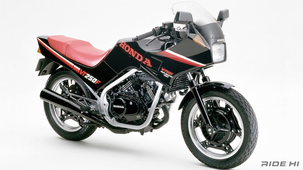 ホンダ|VT250F|1984|NSR250RやTZR250よりも売れた! 2世代目ホンダ「VT250F/Z」はまさかの40psで2ストに対抗