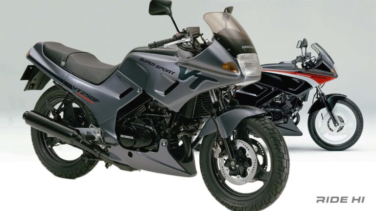 250cc・4ストVツインで43馬力?! VT250Fのファイナルは緻密な進化で汎用性を拡げる！