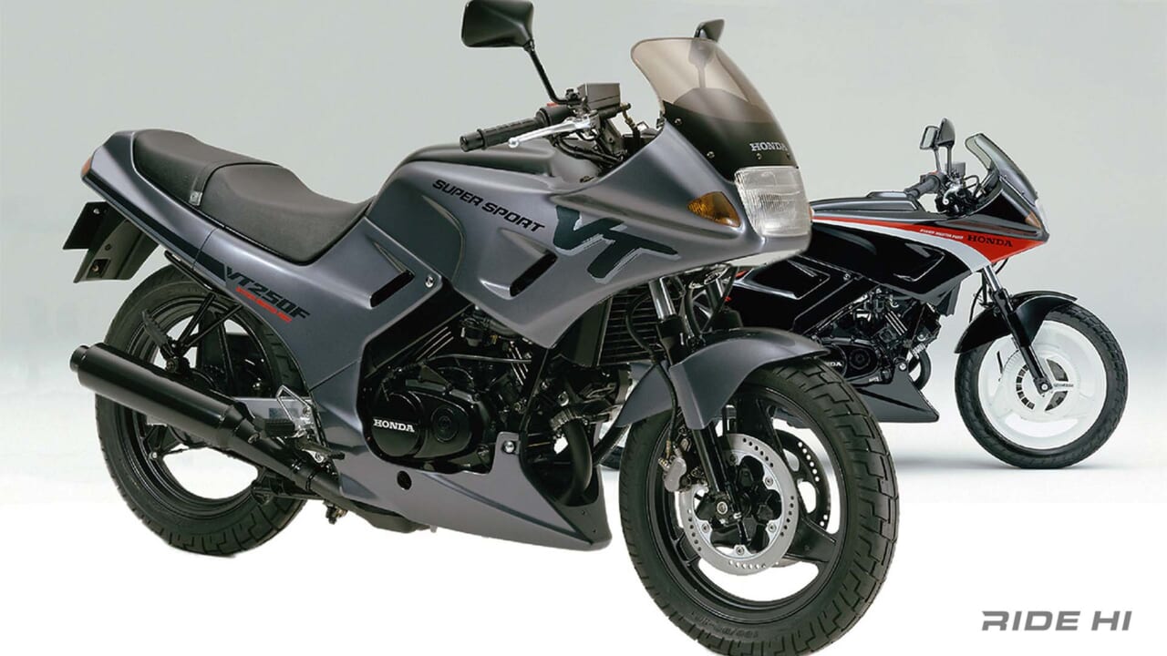 250cc・4ストVツインで43馬力?! VT250Fのファイナルは緻密な進化で汎用性を拡げる！