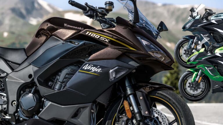 今度のニンジャはゴールドの差し色! カワサキが「ニンジャ1100SX/SE」の2026年モデルを1月17日に発売