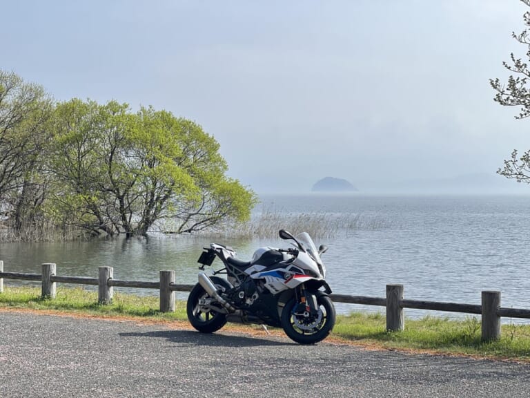 琵琶湖|S1000RR|レンタルBMWで琵琶湖をぐるりと一周。オープンから3年目となるモトラッドミツオカ滋賀の新たな観光提案