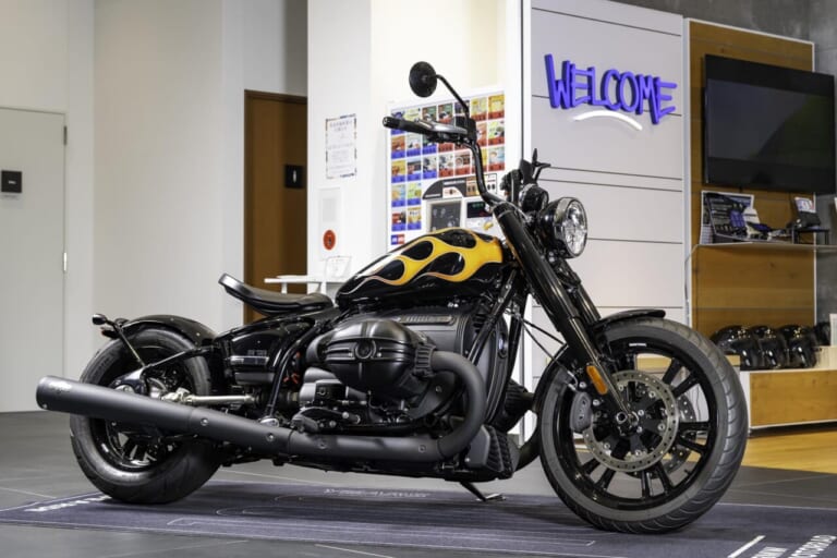 モトラッドミツオカ滋賀|R18カスタム車|レンタルBMWで琵琶湖をぐるりと一周。オープンから3年目となるモトラッドミツオカ滋賀の新たな観光提案