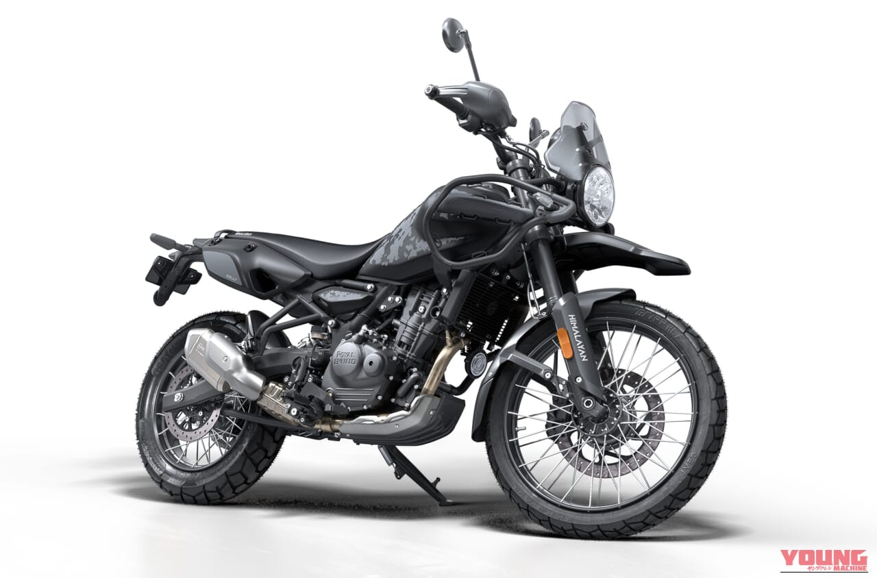Royal Enfield HIMALAYAN 450 MANA BLACK EDITION|【新型外車】ロイヤルエンフィールド「ヒマラヤ450 マナ・ブラック エディション」登場:限定20台の最高峰アドベンチャー