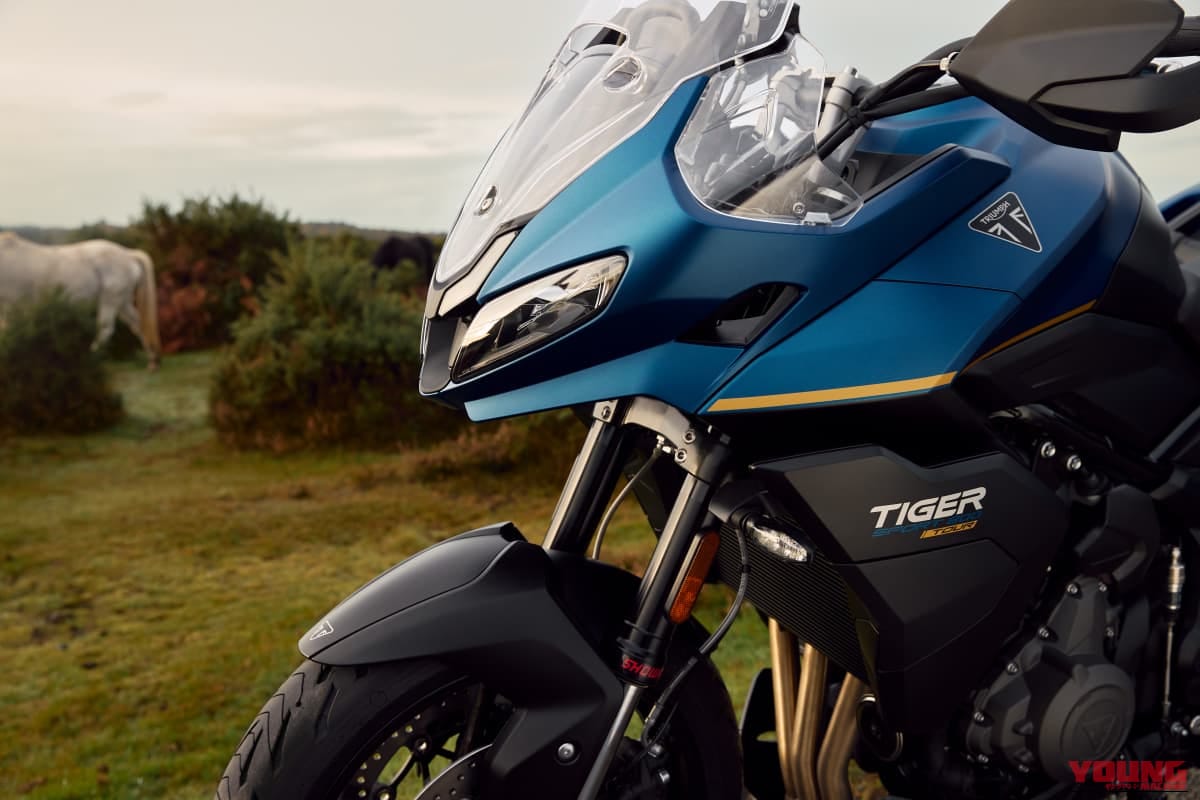 Triumph TIGER SPORT 800 TOUR｜【新型外車】トライアンフ(Triumph) TIGER SPORT 800 TOUR登場！ 106L積載の最強”旅”ミドルツアラー