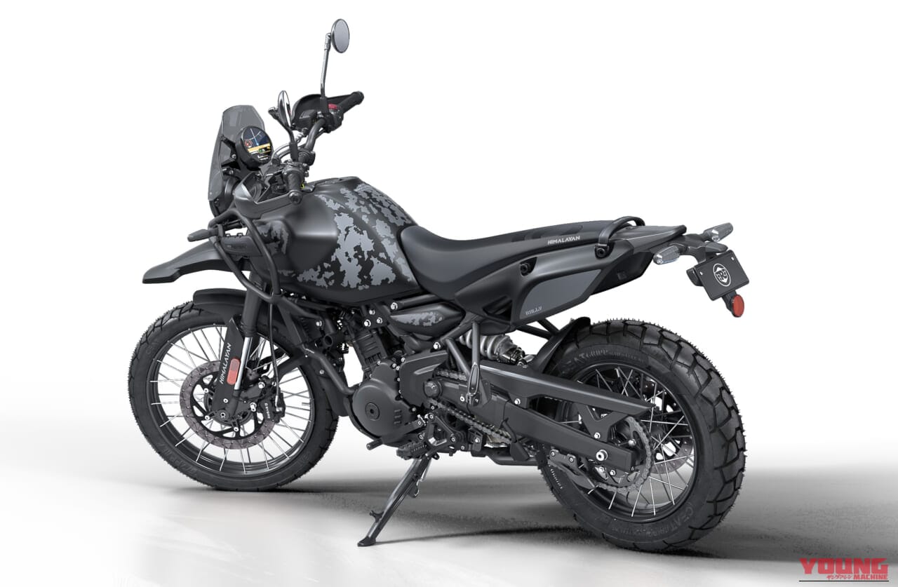 Royal Enfield HIMALAYAN 450 MANA BLACK EDITION|【新型外車】ロイヤルエンフィールド「ヒマラヤ450 マナ・ブラック エディション」登場:限定20台の最高峰アドベンチャー