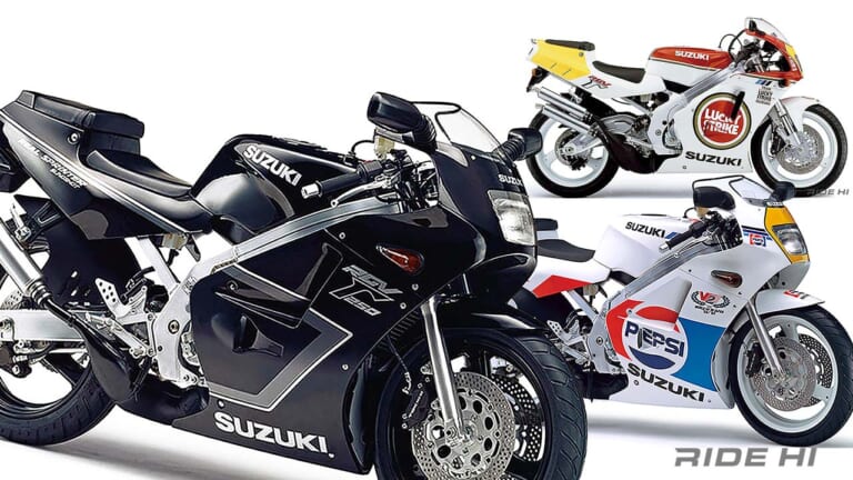 ペプシからのラッキーストライク！ スズキ「RGV250Γ」は重心からシャシーまでGPマシンの低さで開発された