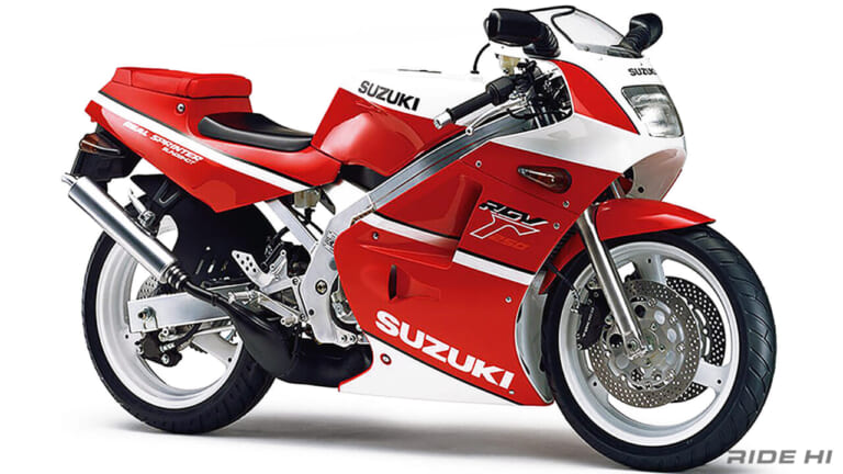 スズキ|RGV250Γ|1988|ペプシからのラッキーストライク! スズキ「RGV250Γ」は重心からシャシーまでGPマシンの低さで開発された