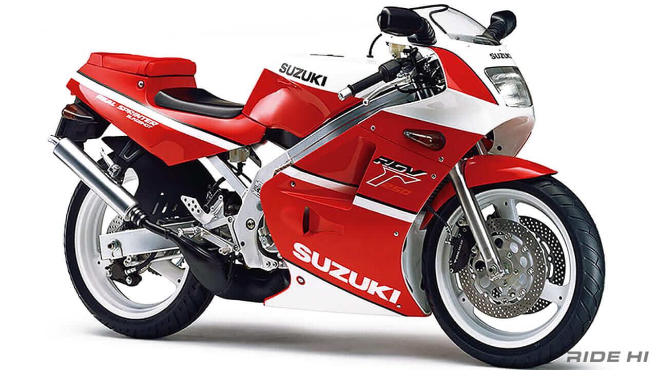 スズキ｜RGV250Γ｜1988｜ペプシからのラッキーストライク！ スズキ「RGV250Γ」は重心からシャシーまでGPマシンの低さで開発された