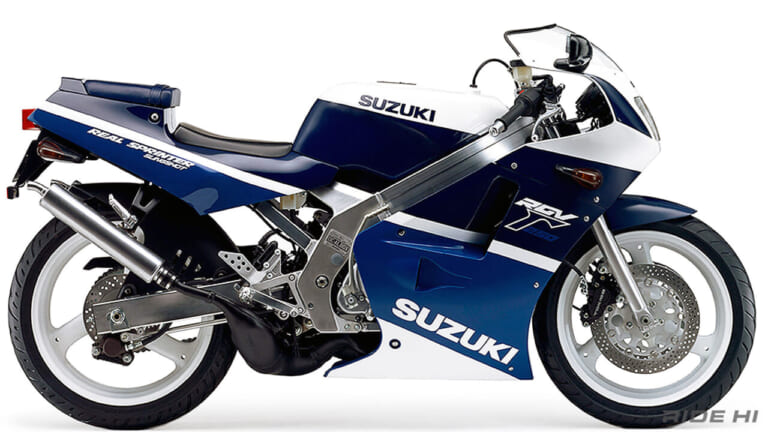 スズキ|RGV250Γ|1988|ペプシからのラッキーストライク! スズキ「RGV250Γ」は重心からシャシーまでGPマシンの低さで開発された