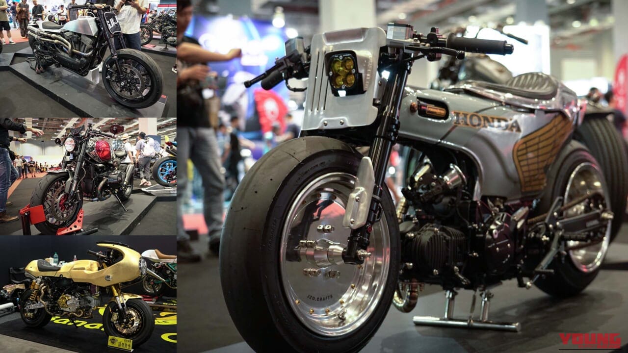 ミニモトにハーレー、BMWも!! 台湾モーターサイクルショーのカスタムシーンが熱い!