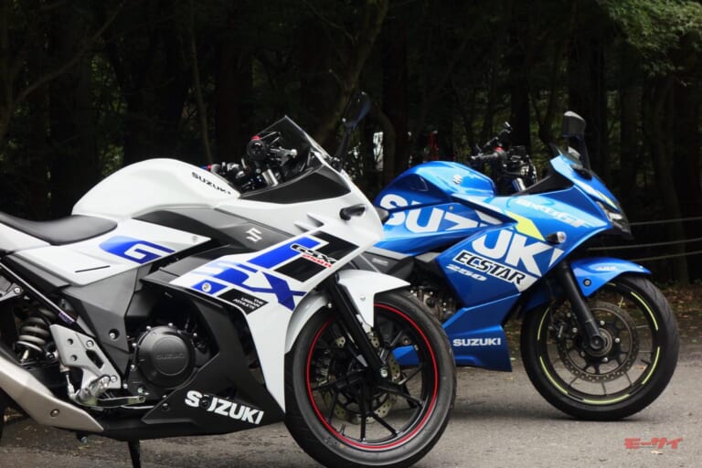 スズキ｜GSX250R｜2024年モデル｜水冷2気筒vs油冷単気筒【スズキGSX250R試乗・市街地／高速走行編】 同門フルカウル250スポーツ・ジクサーSF250とどう違う？