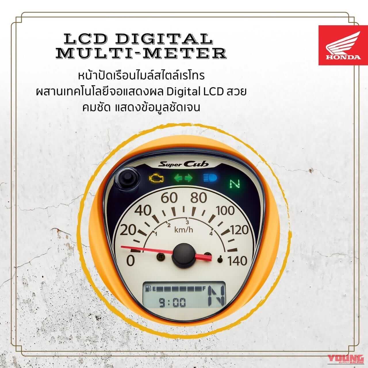 ホンダ｜スーパーカブ110｜タイ仕様｜【限定】ホンダ新型「スーパーカブ110」登場！ コンビブレーキと新色採用、さらに特別装備の「富士山エディション」も！【海外】