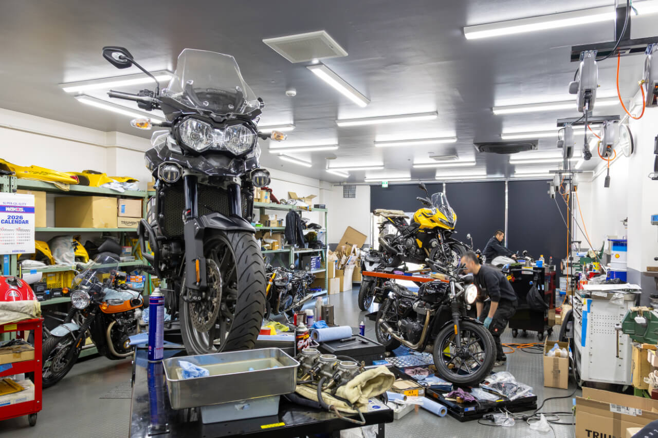 トライアンフ正規ディーラー「横浜港北」の中古車|「トライアンフが気になりはじめたら」【正規ディーラー中古車】のメリットを解説