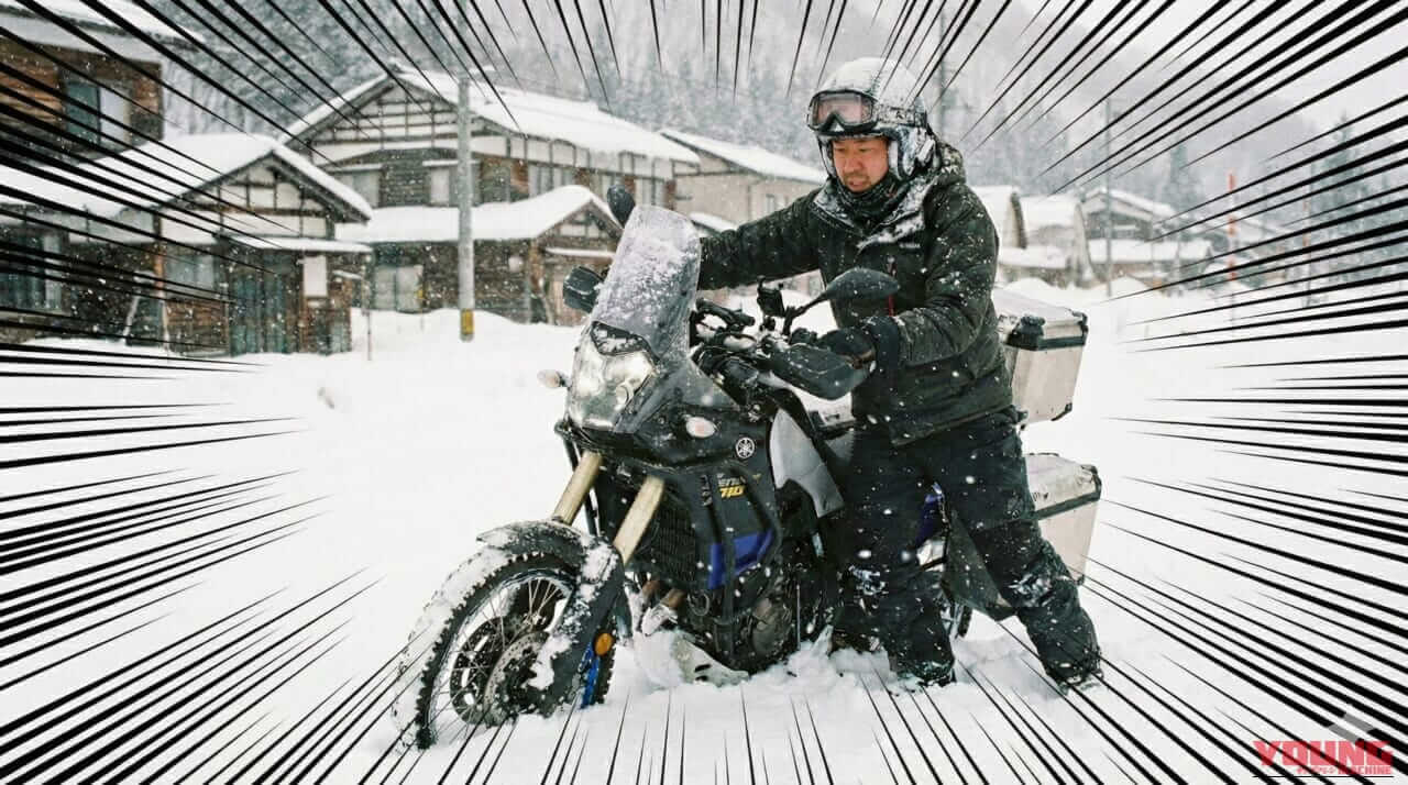 バイクで雪道・凍結路は走れる? 融雪剤の「滑る・錆びる」リスクと対策Q&A