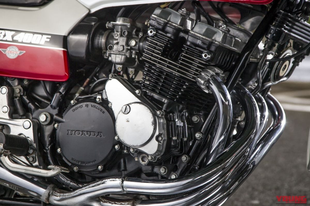 HONDA CBX400F|【昭和名車】ホンダ(HONDA)CBX400F【1981~1984】各部解説:改革の旗手として恥じない最先端メカの数々