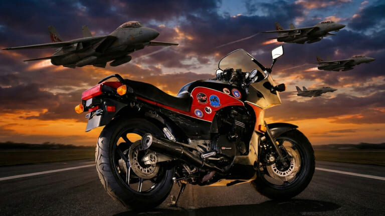 【映画名作秘話】トップガン「GPZ900Rマーヴェリック号」36年間の秘密。そのディテールに迫る