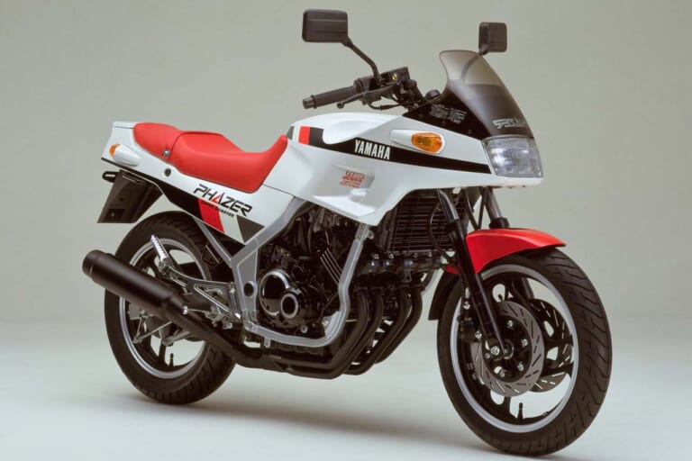 YAMAHA FZ250 PHAZER｜本田宗一郎が激しく反応?!──ヤマハ(YAMAHA)FZ250フェーザー[1985]【柏 秀樹の昭和～平成 カタログ蔵出しコラム Vol.25】