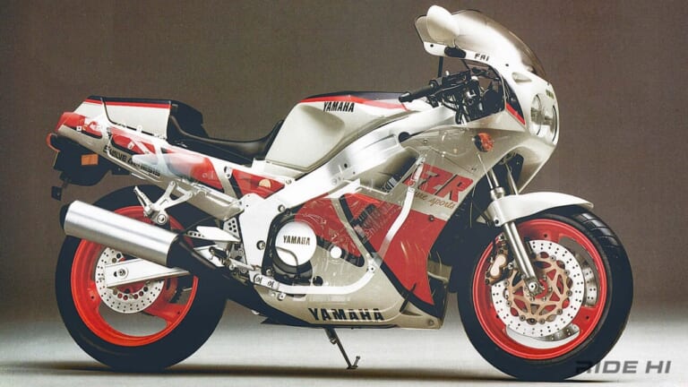 「YZF-R1の先祖」「とにかく乗りやすかった」ヤマハ初のリッターレプリカFZR1000はフラッグシップが5速の時代!