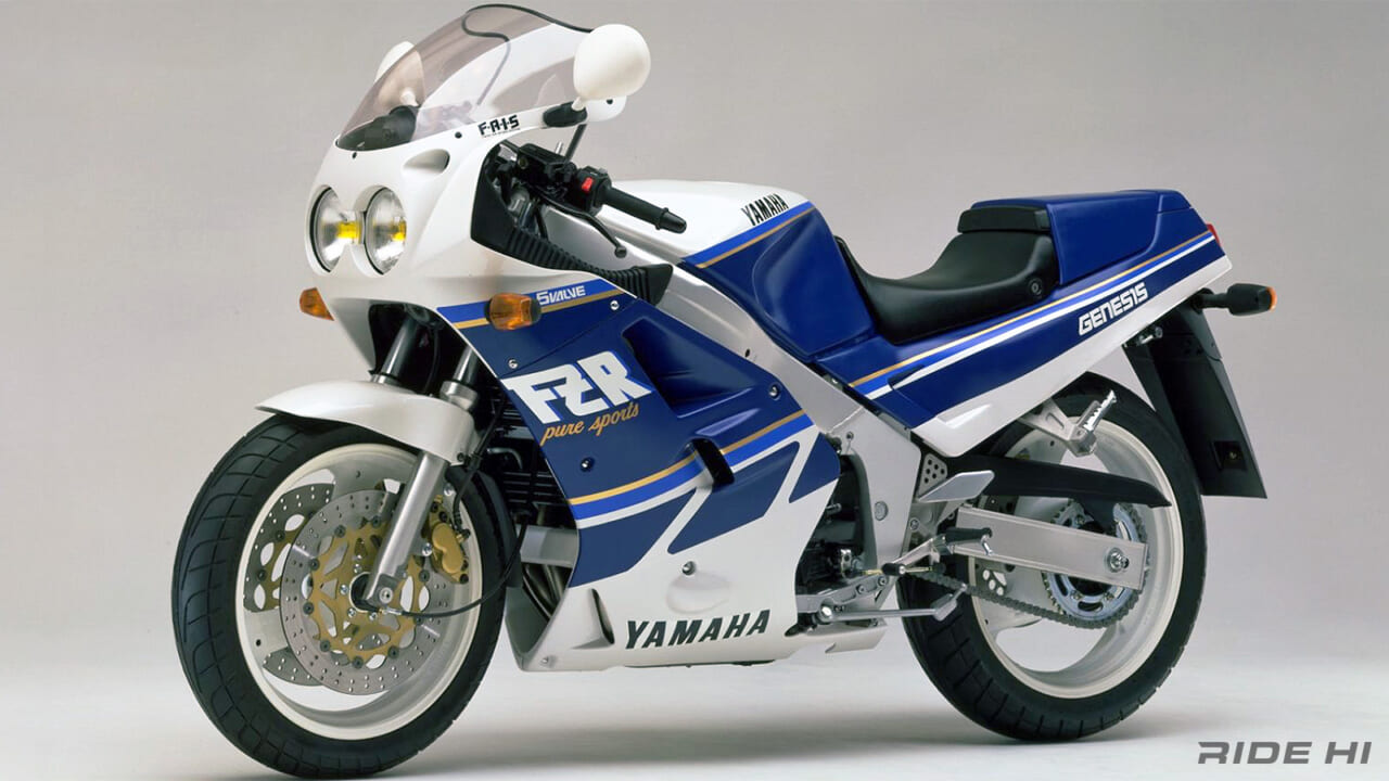 ヤマハ｜FZR1000｜1987年モデル｜「YZF-R1の先祖」「とにかく乗りやすかった」ヤマハ初のリッターレプリカFZR1000はフラッグシップが5速の時代！