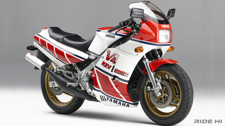 ヤマハ｜RZV500R｜「2スト500が普通のバイク屋で買えた」壮絶メカニズムでV4を具現化したヤマハ「RZV500R」
