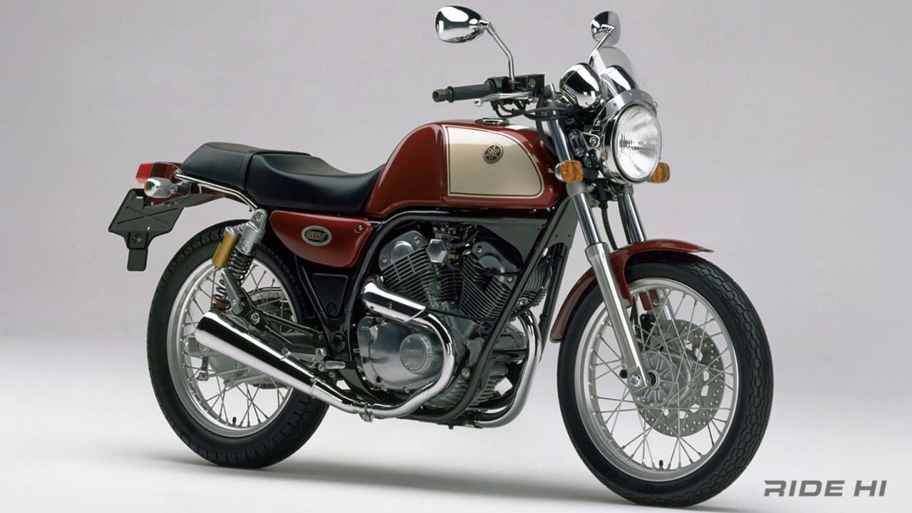【250cc空冷Vツイン旧車】ヤマハ「SRV250」の60度Vツインに込めたオトナの美的感性へのこだわり