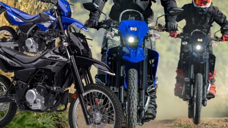 ヤマハ新型オフロード「WR125R」ついに国内登場！ 縦目2灯フェイスで2色ラインナップ、1月30日発売