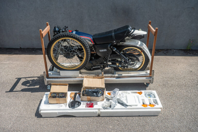 ヤマハ|XT500|新車|オークション|「SRより古い」「430万円以上の価値?!」ヤマハ最古のビッグシングル「XT500」が新車のままオークションに