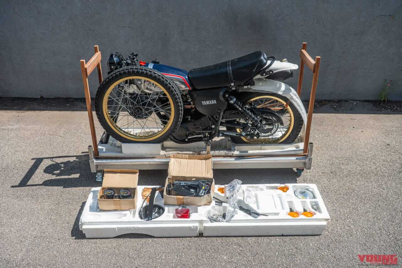 ヤマハ|XT500|新車|オークション|「SRより古い」「430万円以上の価値?!」ヤマハ最古のビッグシングル「XT500」が新車のままオークションに