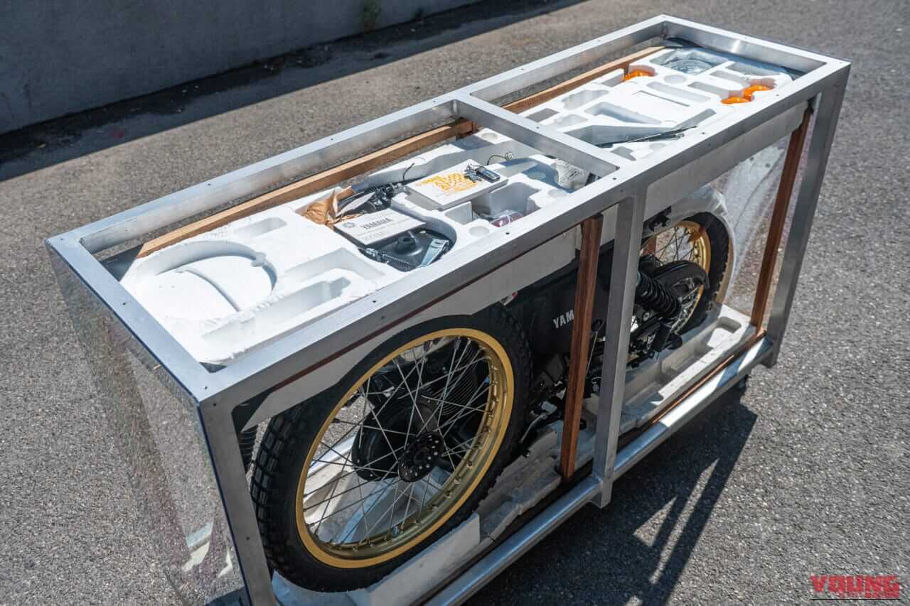 ヤマハ|XT500|新車|オークション|「SRより古い」「430万円以上の価値?!」ヤマハ最古のビッグシングル「XT500」が新車のままオークションに