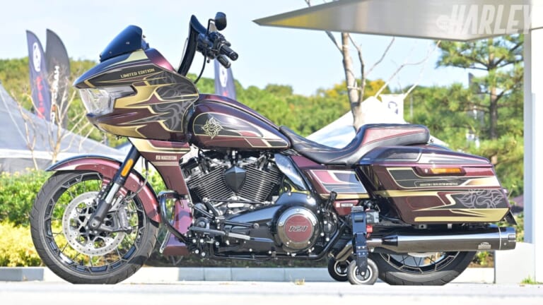 ハーレーダビッドソン｜CVO ROADGLIDE｜トライジャカスタム｜ラッピングでより手軽に車体カラーを自在にアレンジ＜TRIJYA CUSTOM MOTORCYCLES｜CVO ROADGLIDE＞