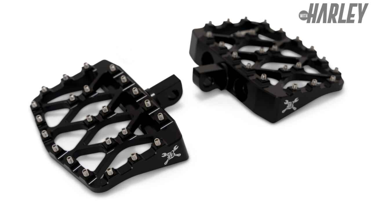 BURLY BRAND｜MX Evolution “Mini" フロアボード｜海外のハーレーパーツを日本で気軽に購入できるスズキ&アソシエイツ