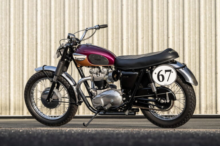 トライアンフ｜ボンネビルTT｜1960s｜4年間で4000台だけ造られた『障害物競走』用のレアモデル、ボンネヴィルTTスペシャル