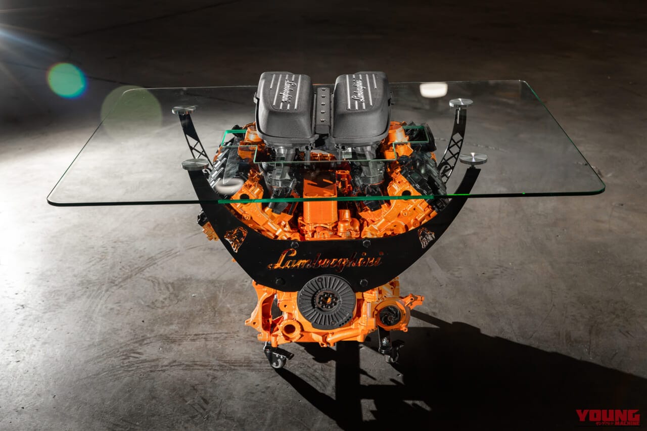 ランボルギーニ V10コーヒーテーブル｜100万円から買えるランボルギーニ?! ミステリアスな猛牛マシン＆グッズ4選!