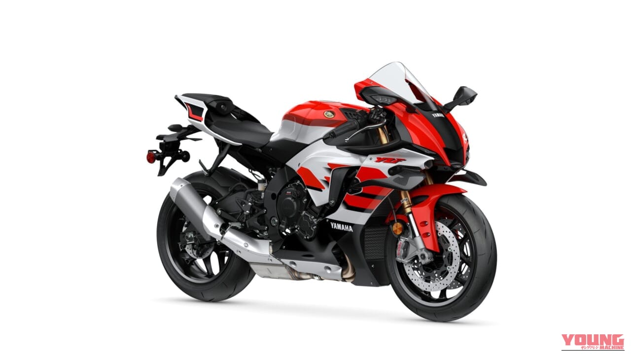 YAMAHA YZF-R1|【海外新型】ヤマハ(YAMAHA)創業70周年記念! 往年のOW-02カラーを纏った「YZF-R」シリーズ2026年モデル紹介