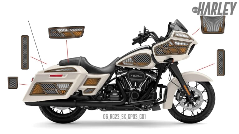 HUGCUSTOM｜ラッピングでより手軽に車体カラーを自在にアレンジ＜TRIJYA CUSTOM MOTORCYCLES｜CVO ROADGLIDE＞