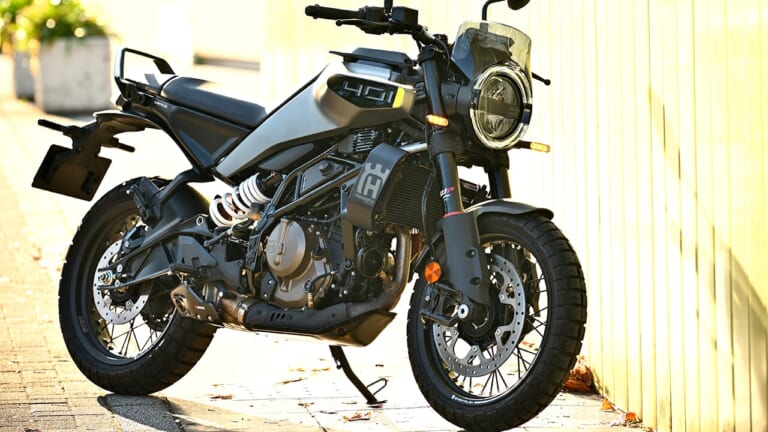 「オシャレバイクならこれ一択!」ハスクバーナ スヴァルトピレン401：北欧起源のデザインと機能が融合【新車試乗】