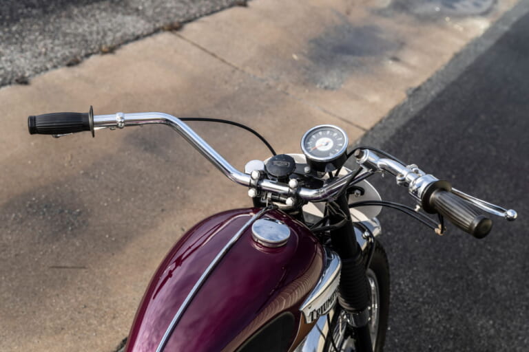 トライアンフ｜ボンネビルTT｜1960s｜4年間で4000台だけ造られた『障害物競走』用のレアモデル、ボンネヴィルTTスペシャル